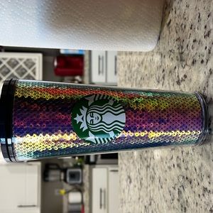 Starbucks - Purple Sequin Tumbler